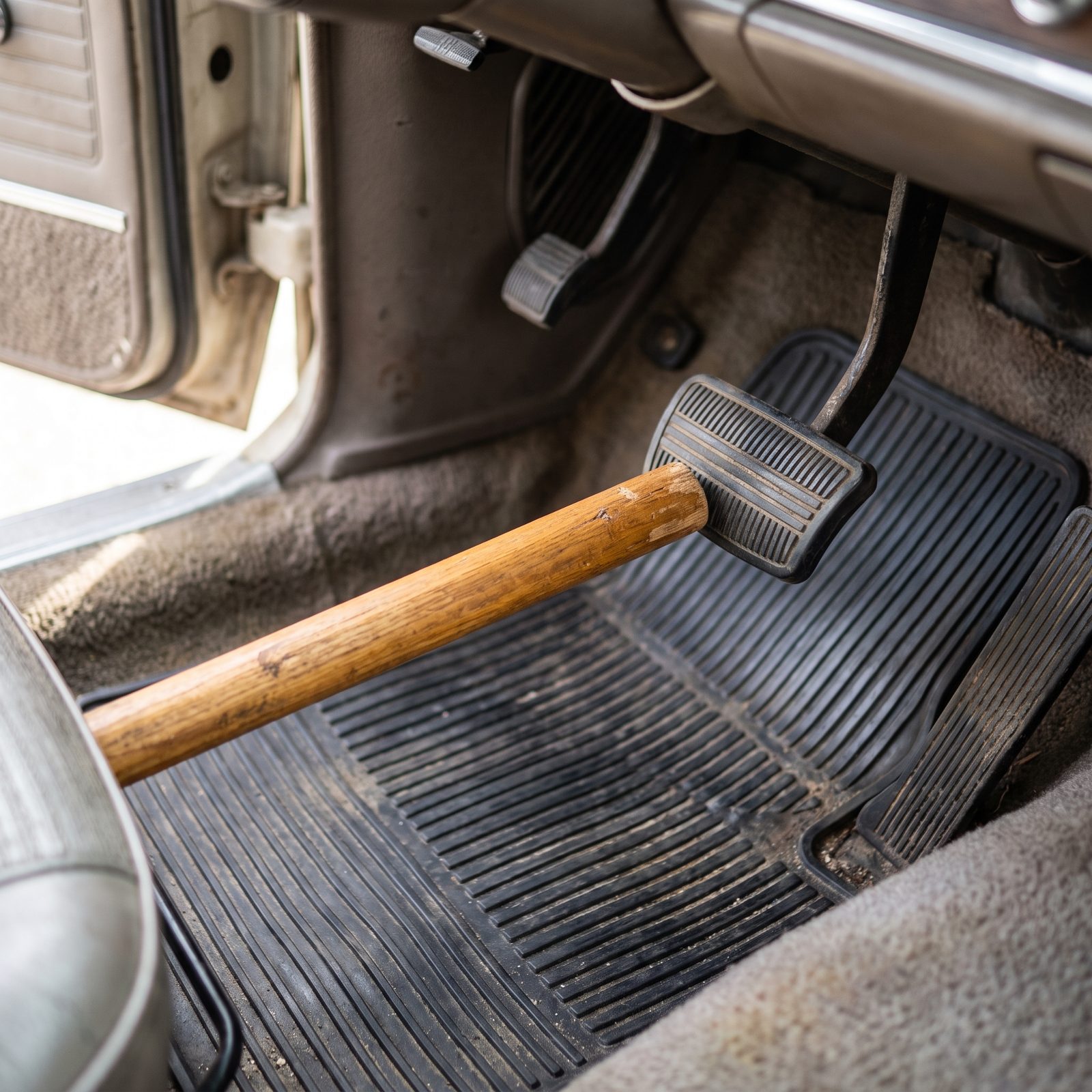Slightly Depress the Brake Pedal Before Opening a Hydraulic Line