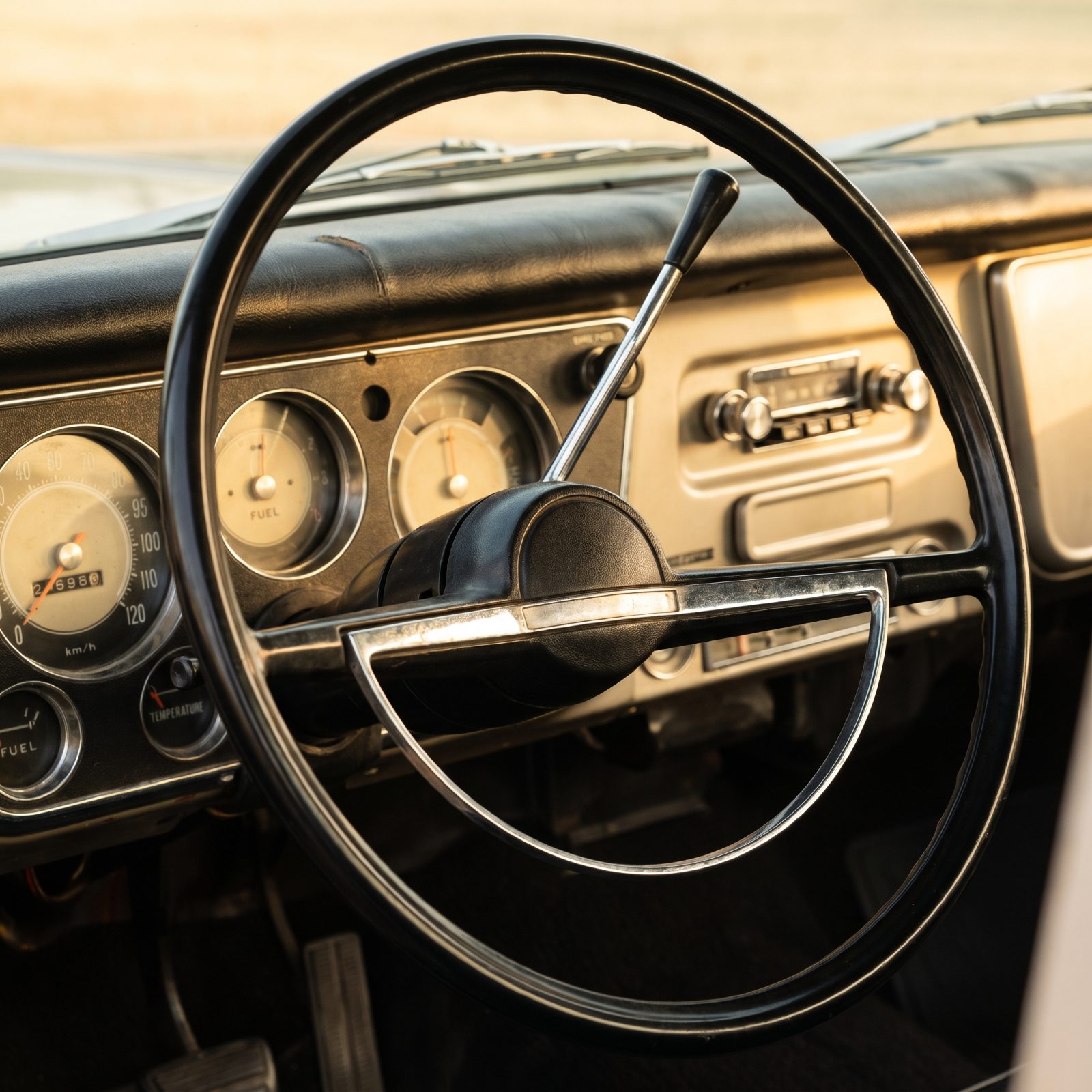 The Steering Column Pointed Straight at Your Chest Like a Spear