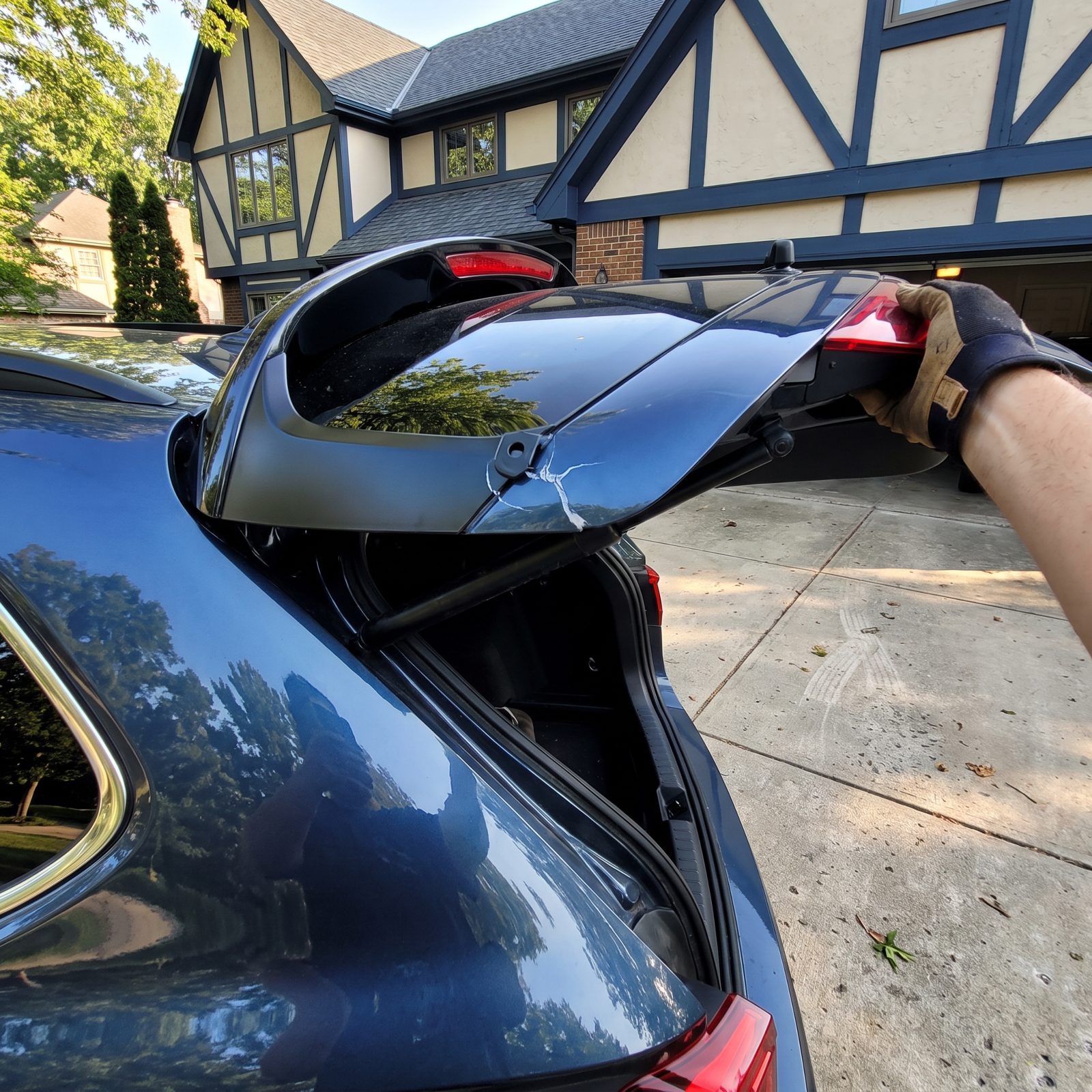 Stop Yanking the Liftgate Shut by the Spoiler