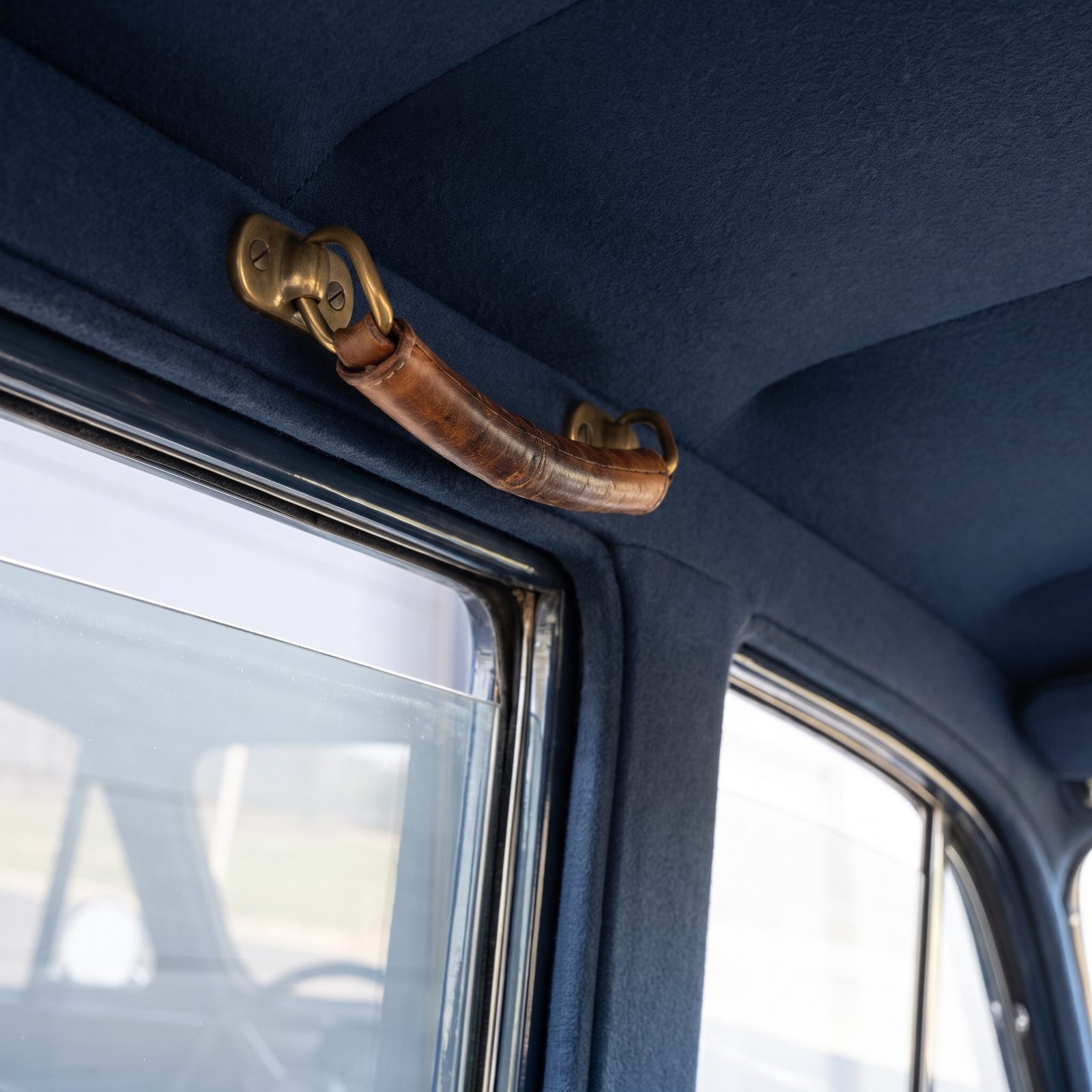 Sturdy Grab Handles Above the Doors
