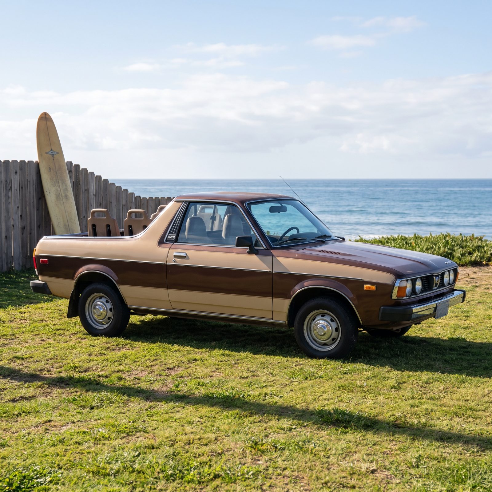 Subaru BRAT, Car-Based Proportions With a Pickup Bed