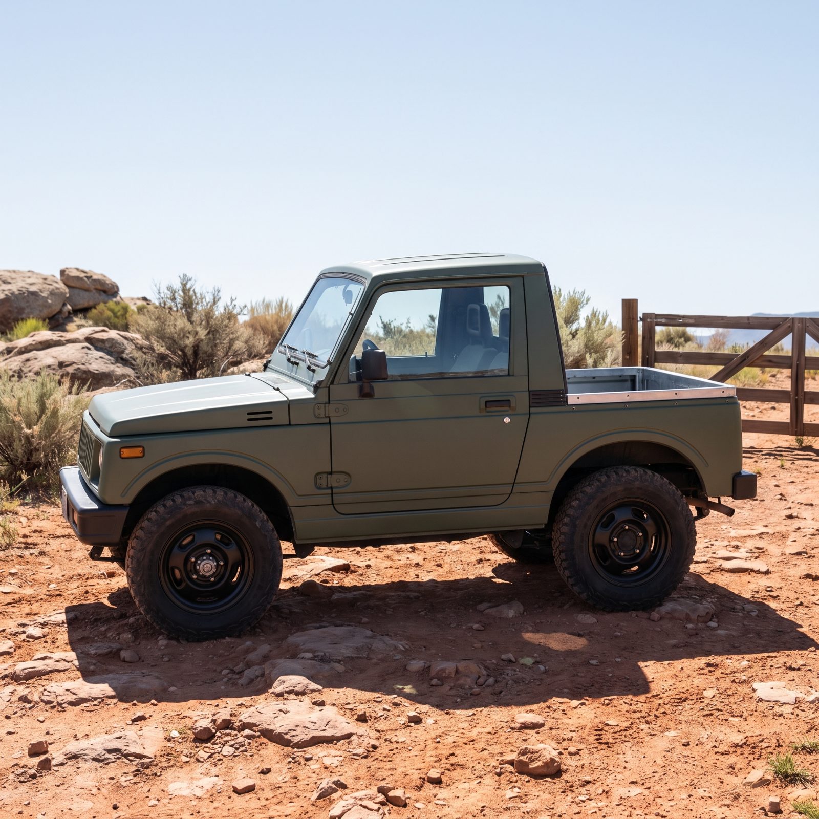 Suzuki Jimny Pickup, Narrow-Body Off-Road Charm