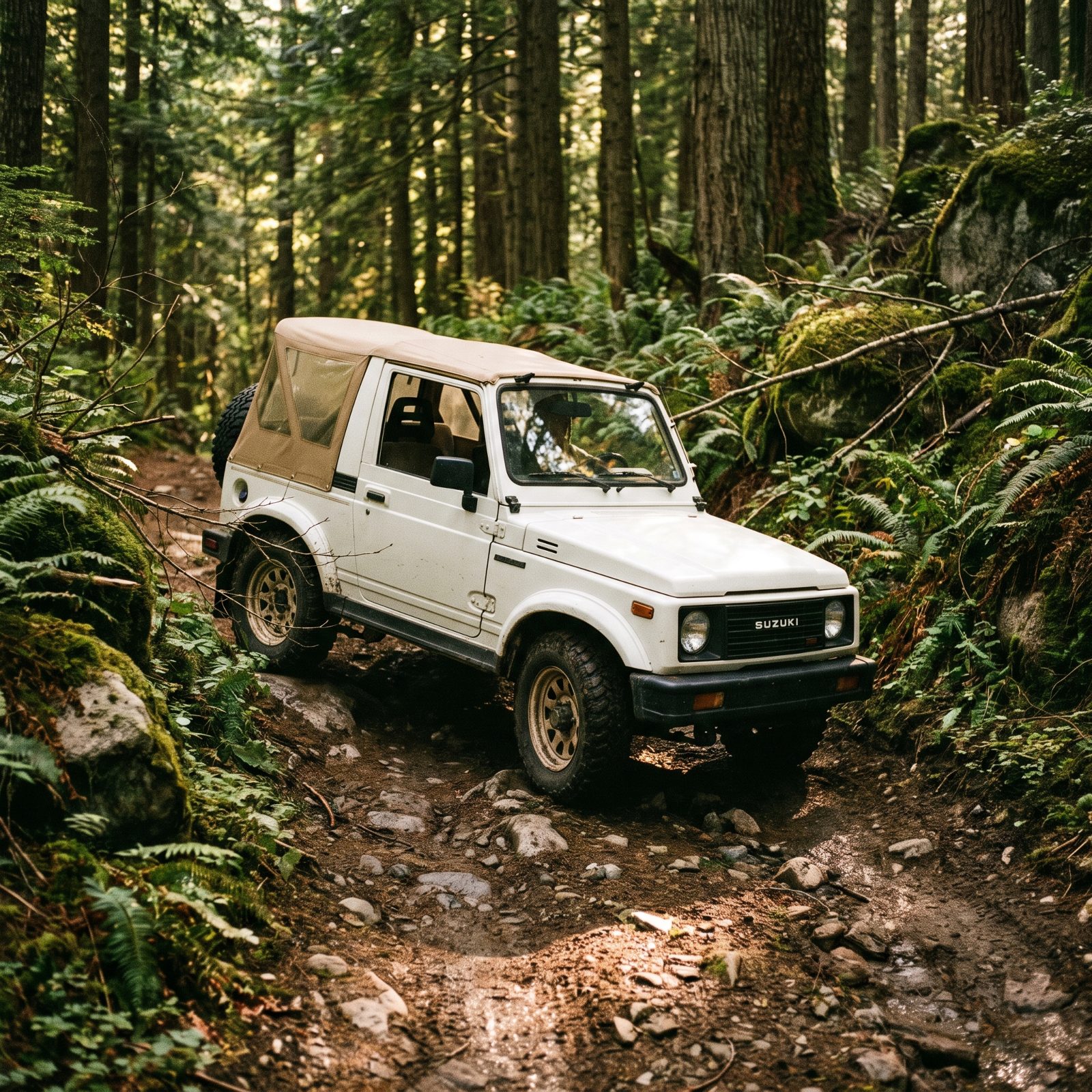 Suzuki Samurai: Reaching Narrow Trails That Modern SUVs Barely Fit