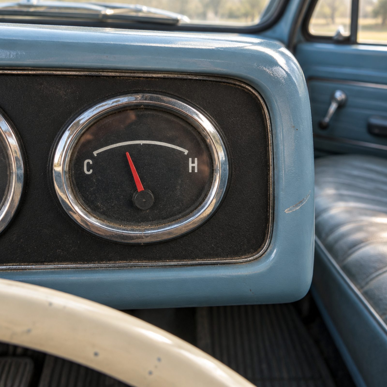 A Temperature Gauge That Only Said C and H
