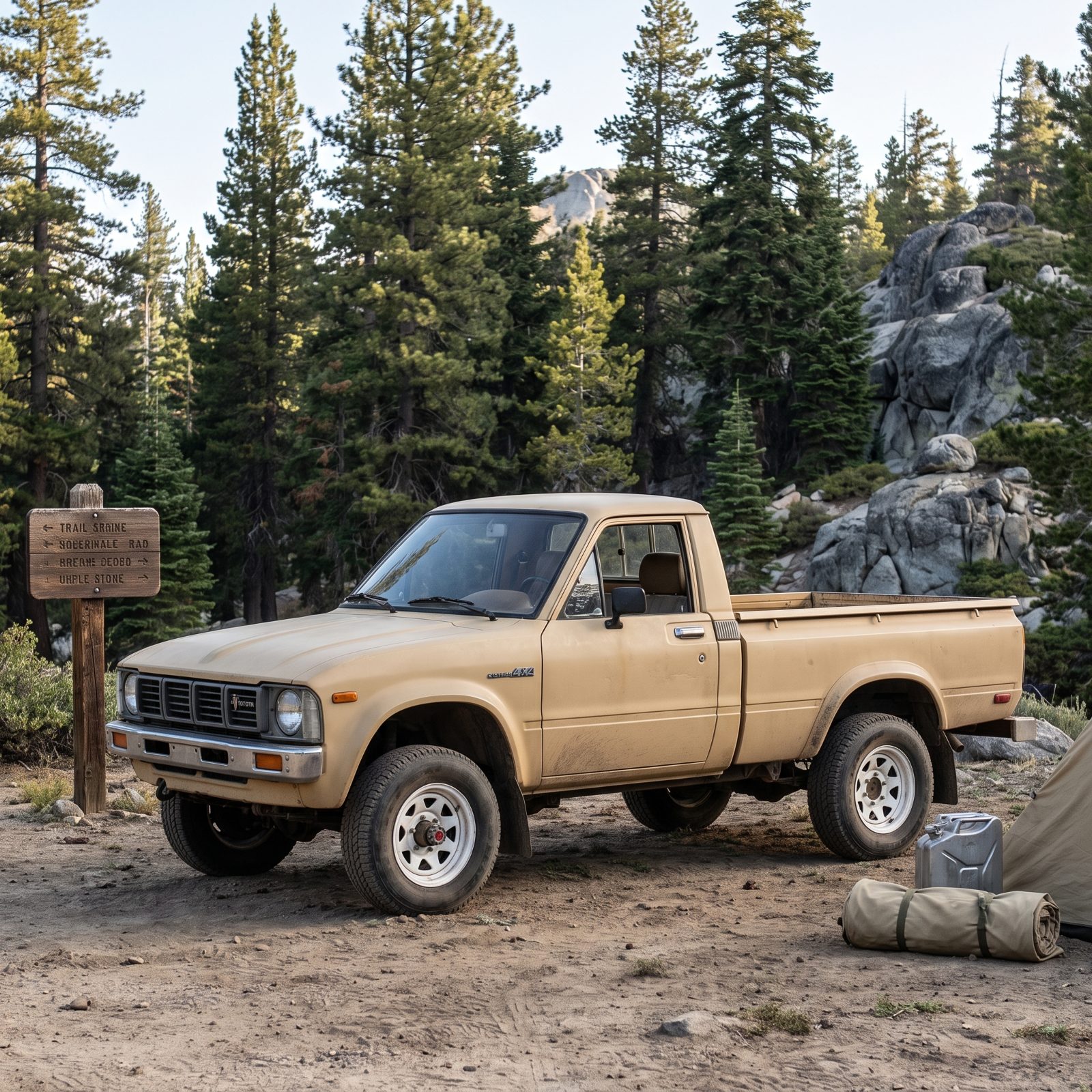Third-Generation Toyota Hilux 4x4, The Compact Truck Stance