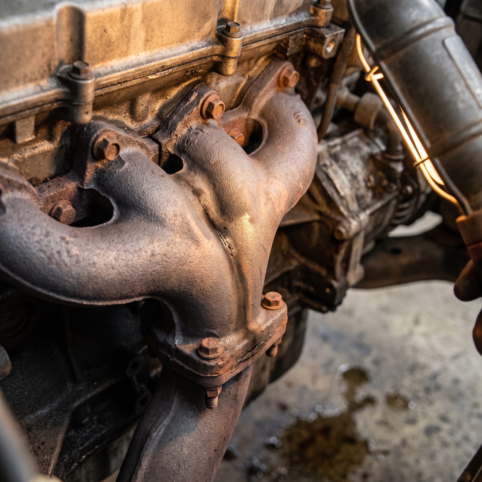 A Ticking Exhaust-Manifold Leak