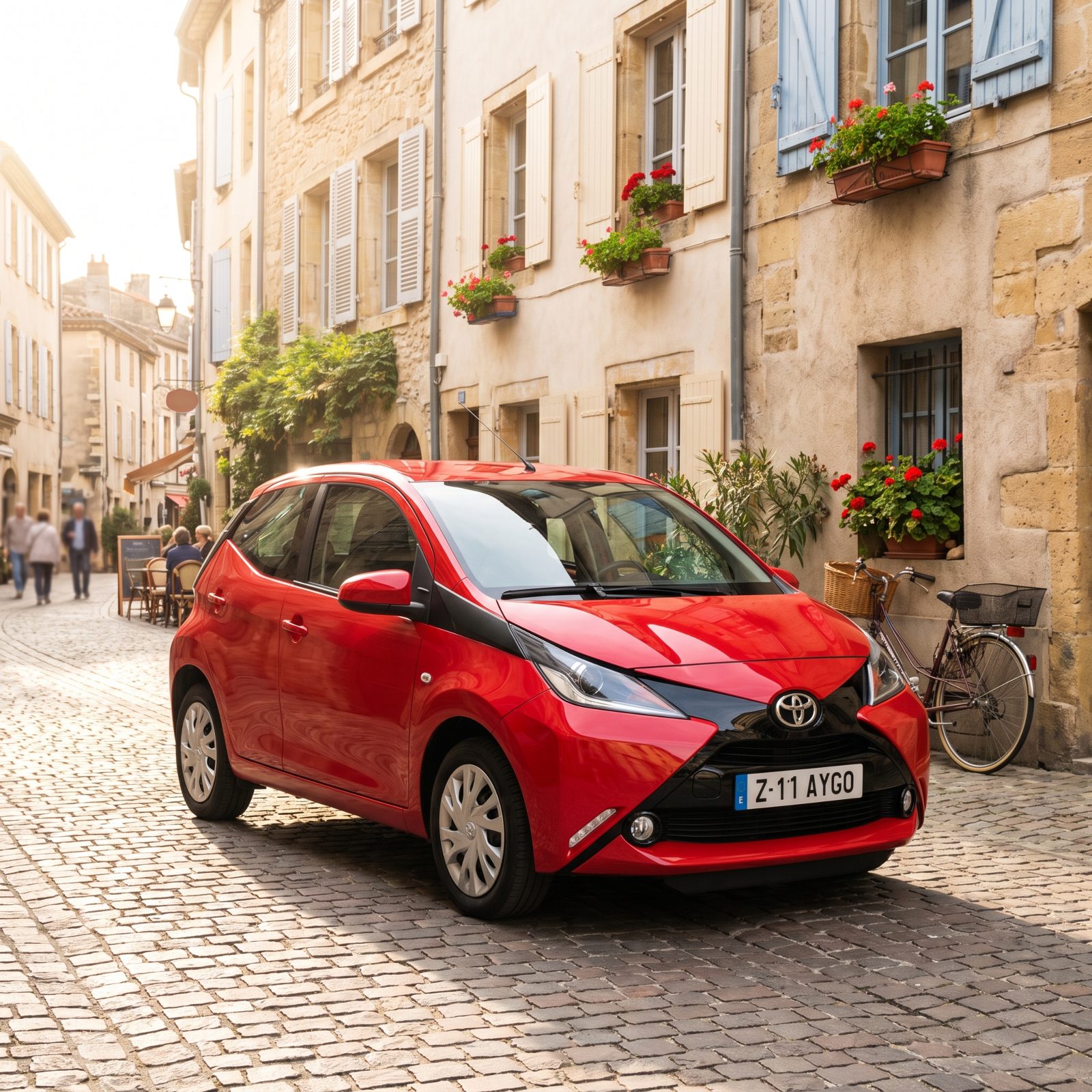 Toyota Aygo: An X-Shaped Face and a Glass Tailgate