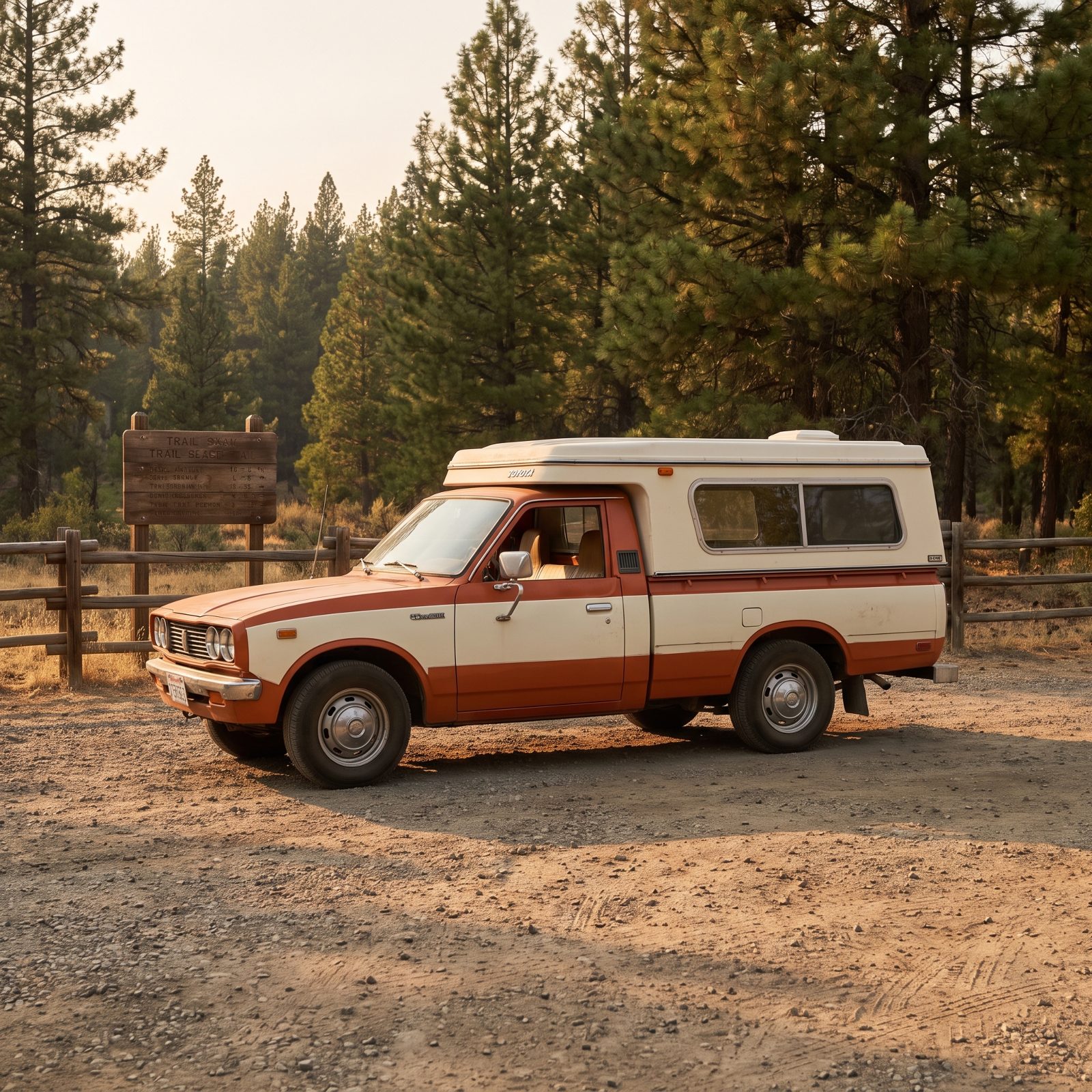 Toyota Chinook Pickup Camper, Tiny Truck, Complete Adventure Rig