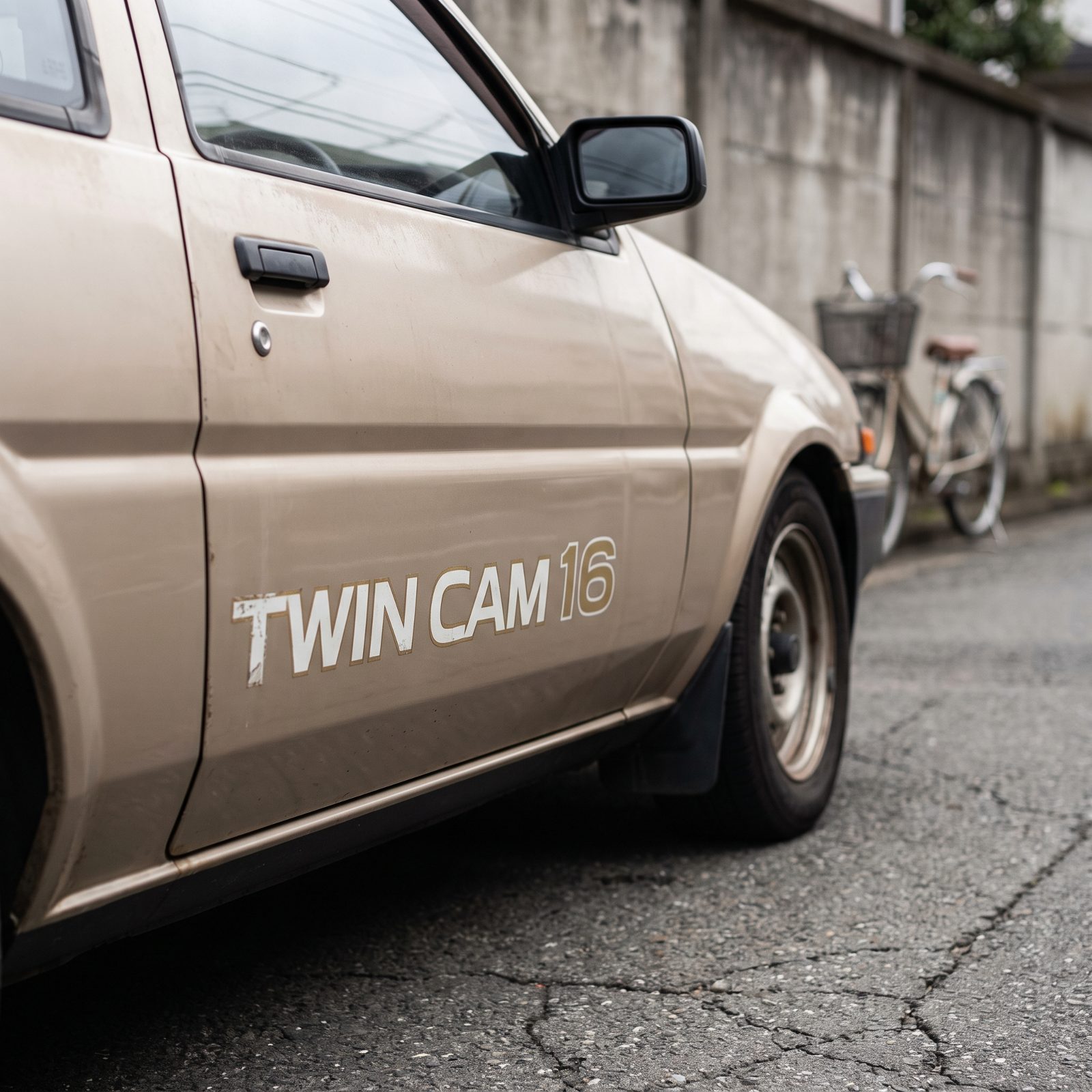 Toyota Corolla AE86: The TWIN CAM Door Graphic That Meant Business