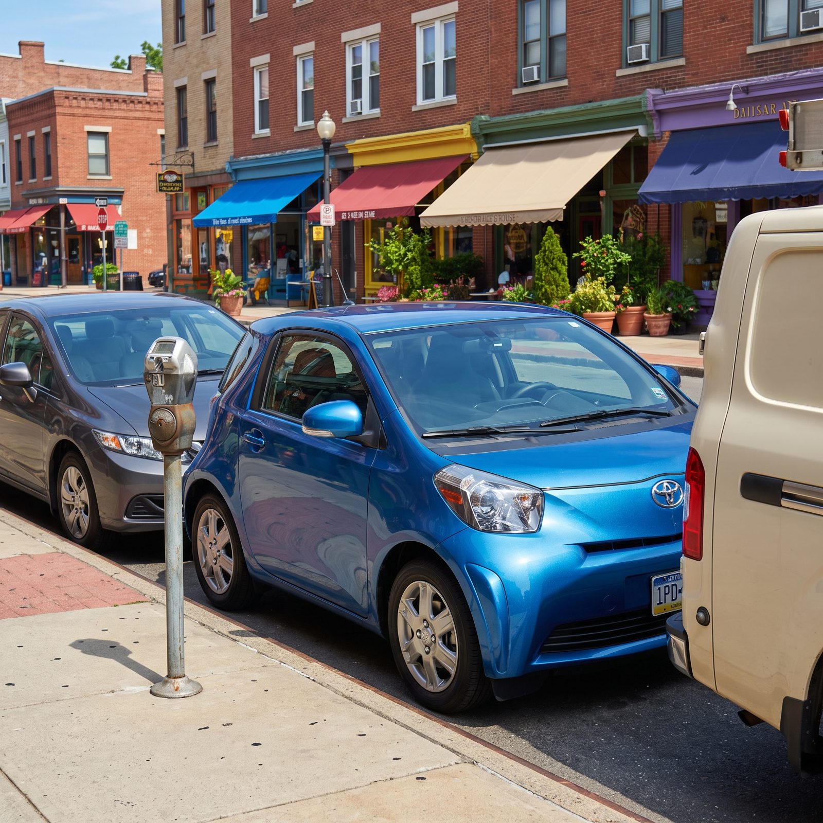Toyota iQ: Four Seats Packed Into Less Than Three Meters