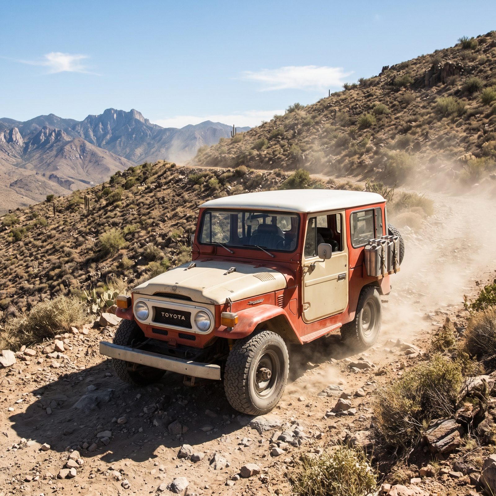 Toyota Land Cruiser FJ40: Reaching Settlements Beyond Any Service Network