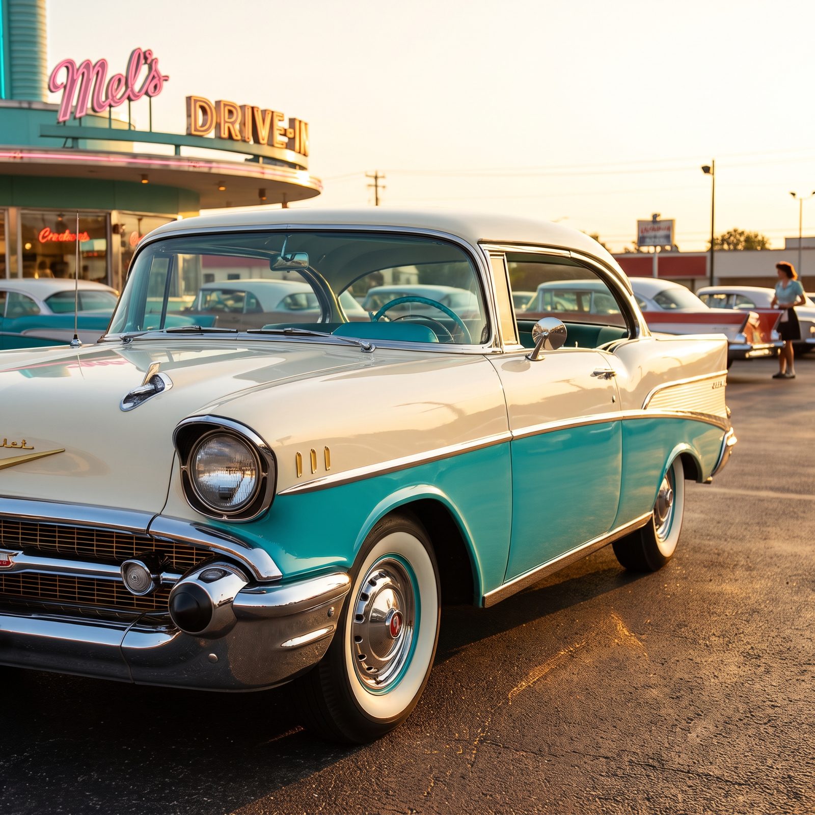 Two-Tone Factory Paint, Body Shapes Defined by Color
