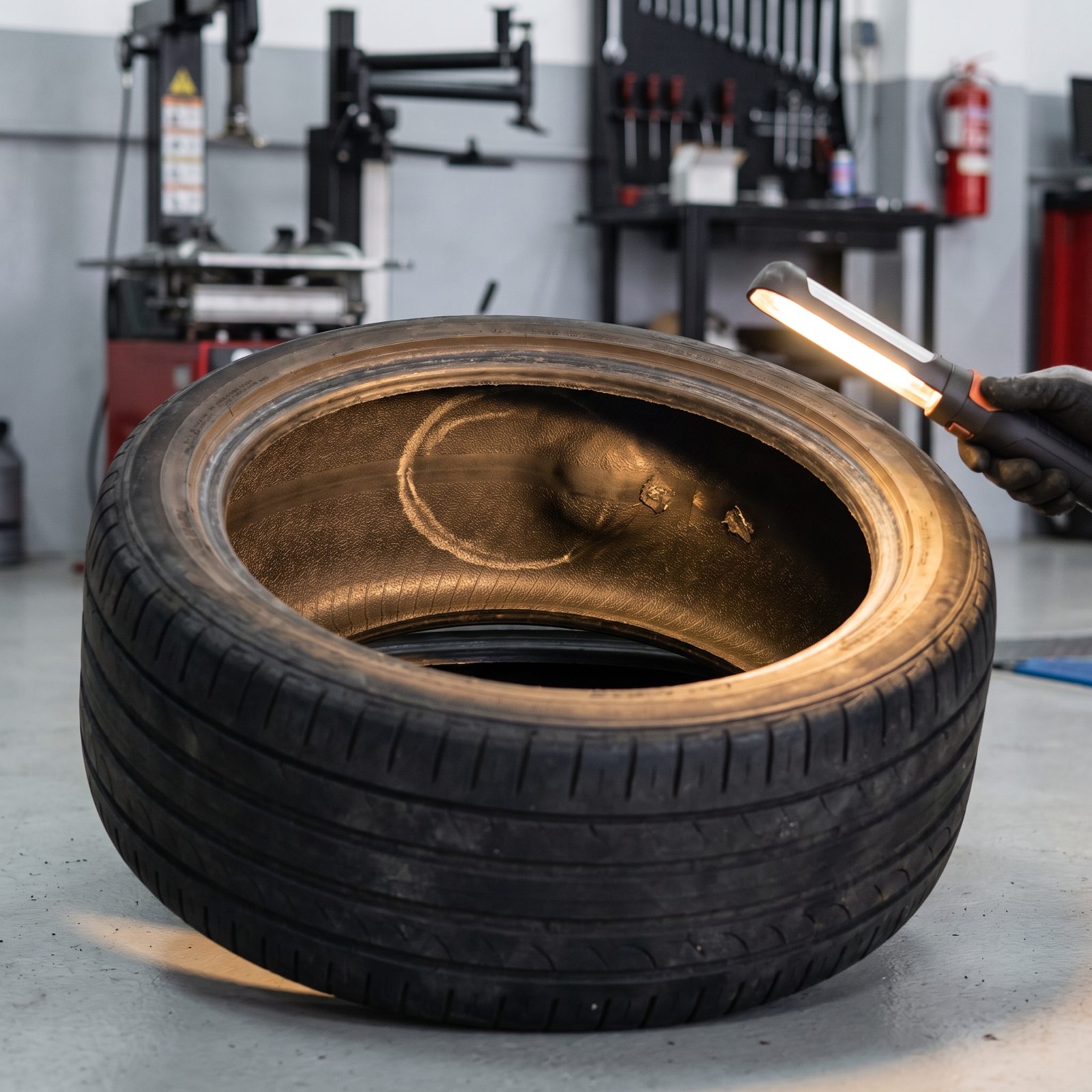 Used Tires May Conceal Internal Damage That Is Invisible From Outside