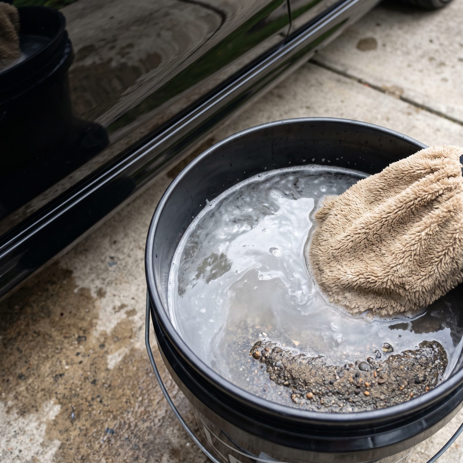 Using One Bucket Without a Grit Guard