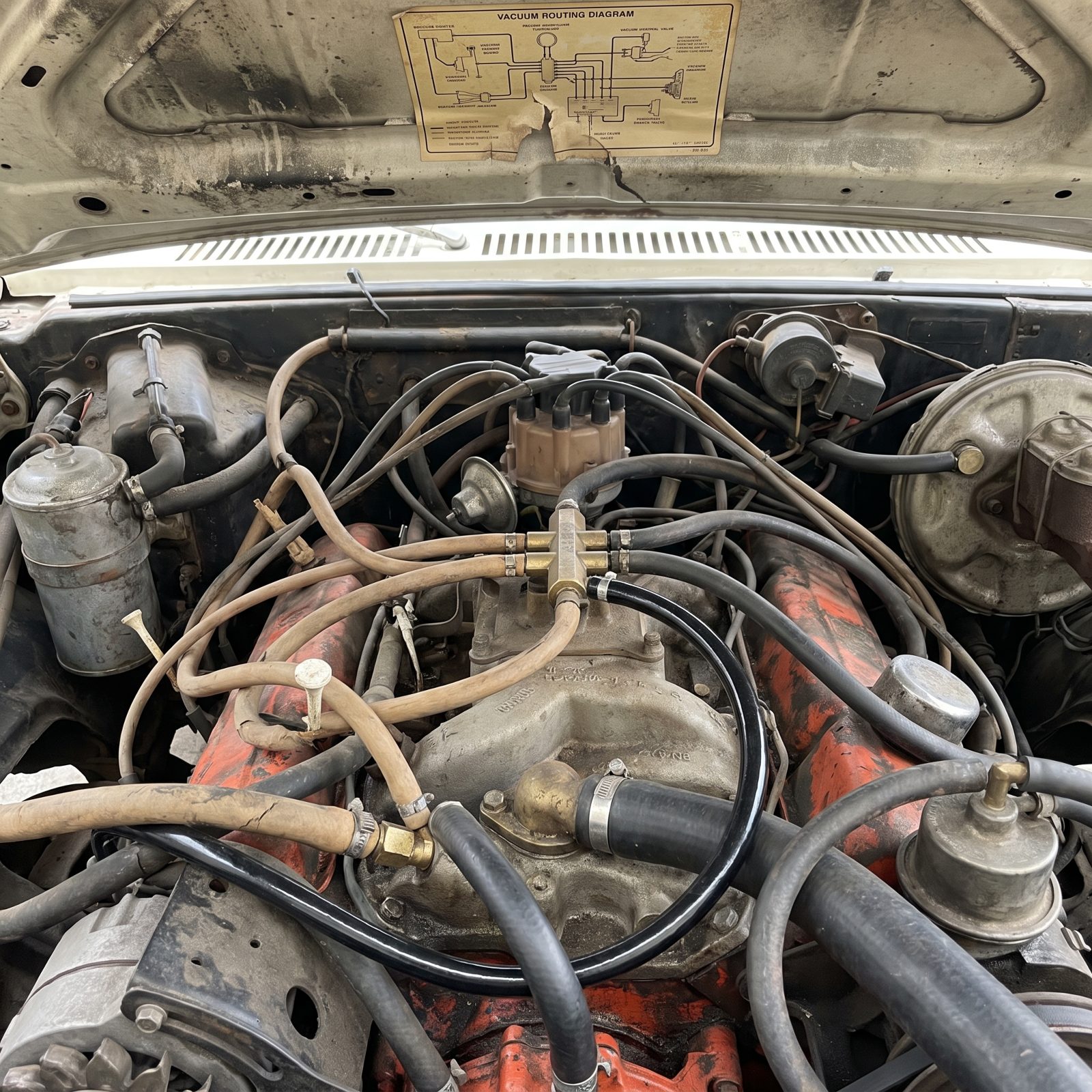 The Vacuum Hose Web That Secretly Ran the Whole Car
