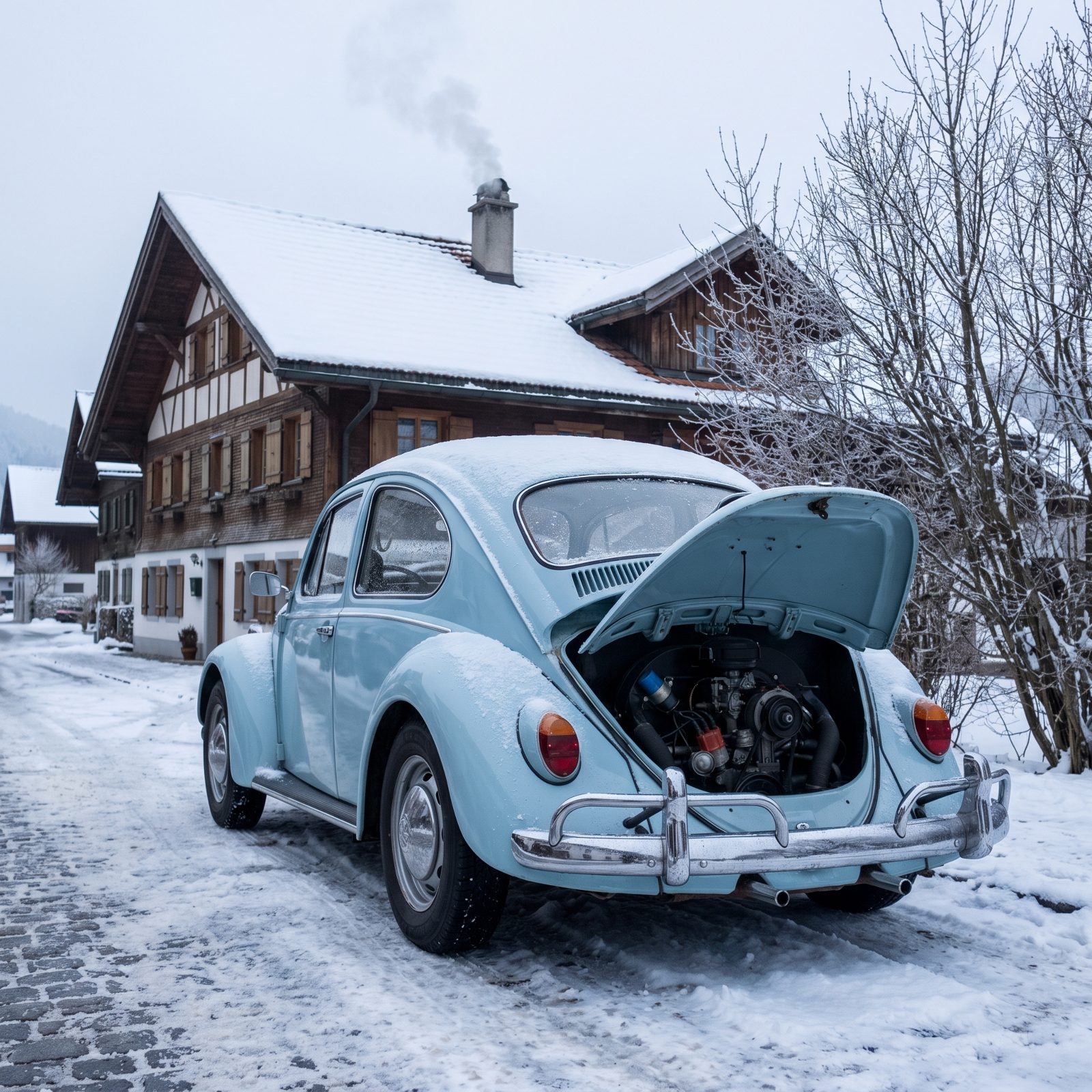 Volkswagen Beetle: An Air-Cooled Car for Winters That Froze Radiators