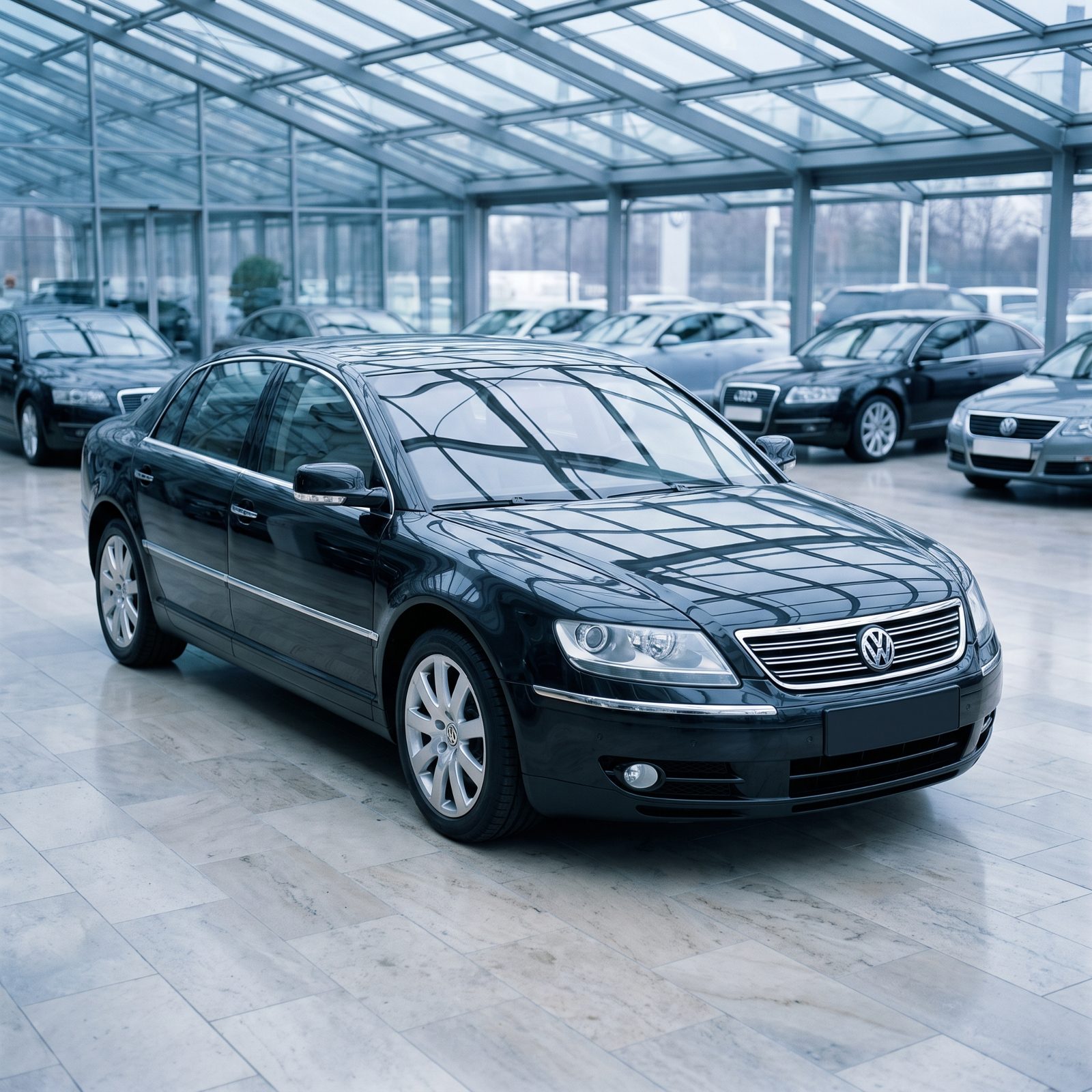 Volkswagen Phaeton: The S-Class in a People's-Car Suit