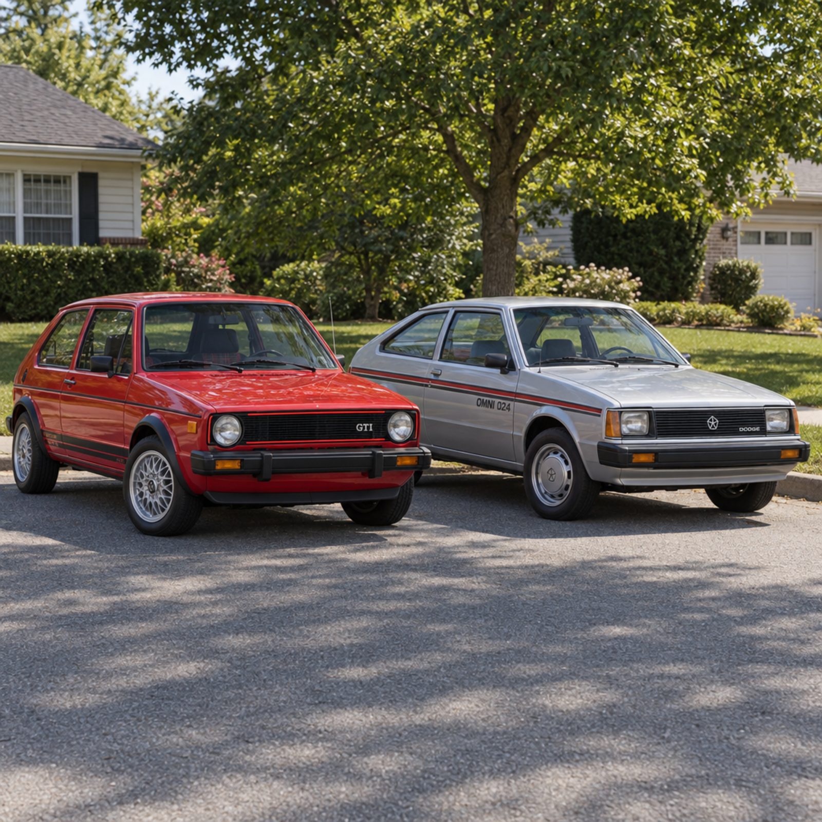 Volkswagen Rabbit GTI vs. Dodge Omni 024: One Created a Recognizable Formula