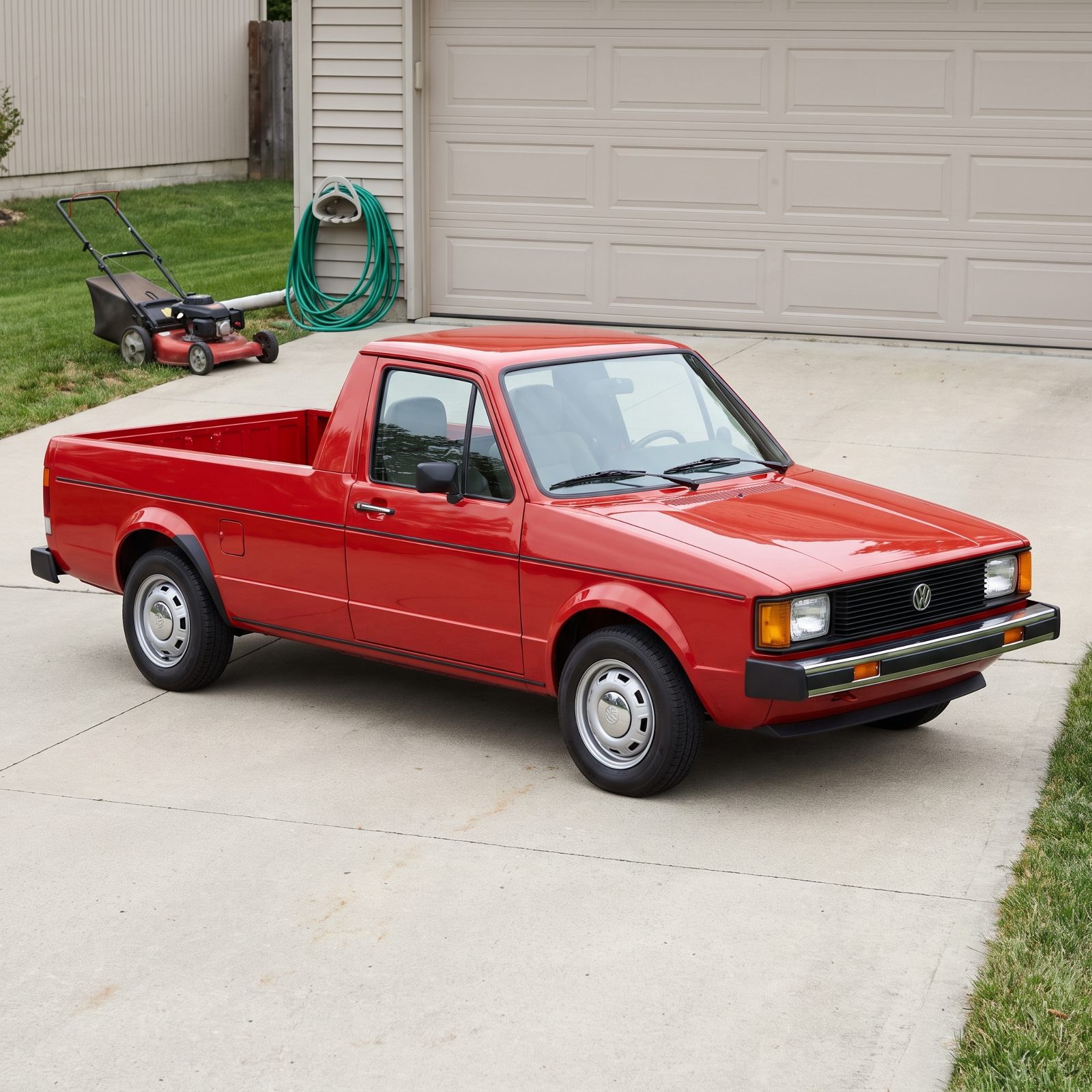 Volkswagen Rabbit Pickup, Front-Wheel-Drive Minimalism