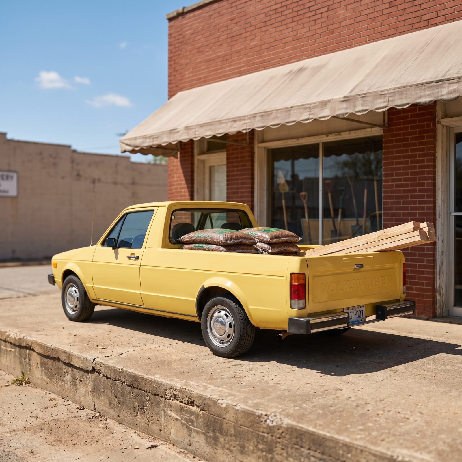 Volkswagen Rabbit Pickup: A Truck Small Enough to Actually Save Gas