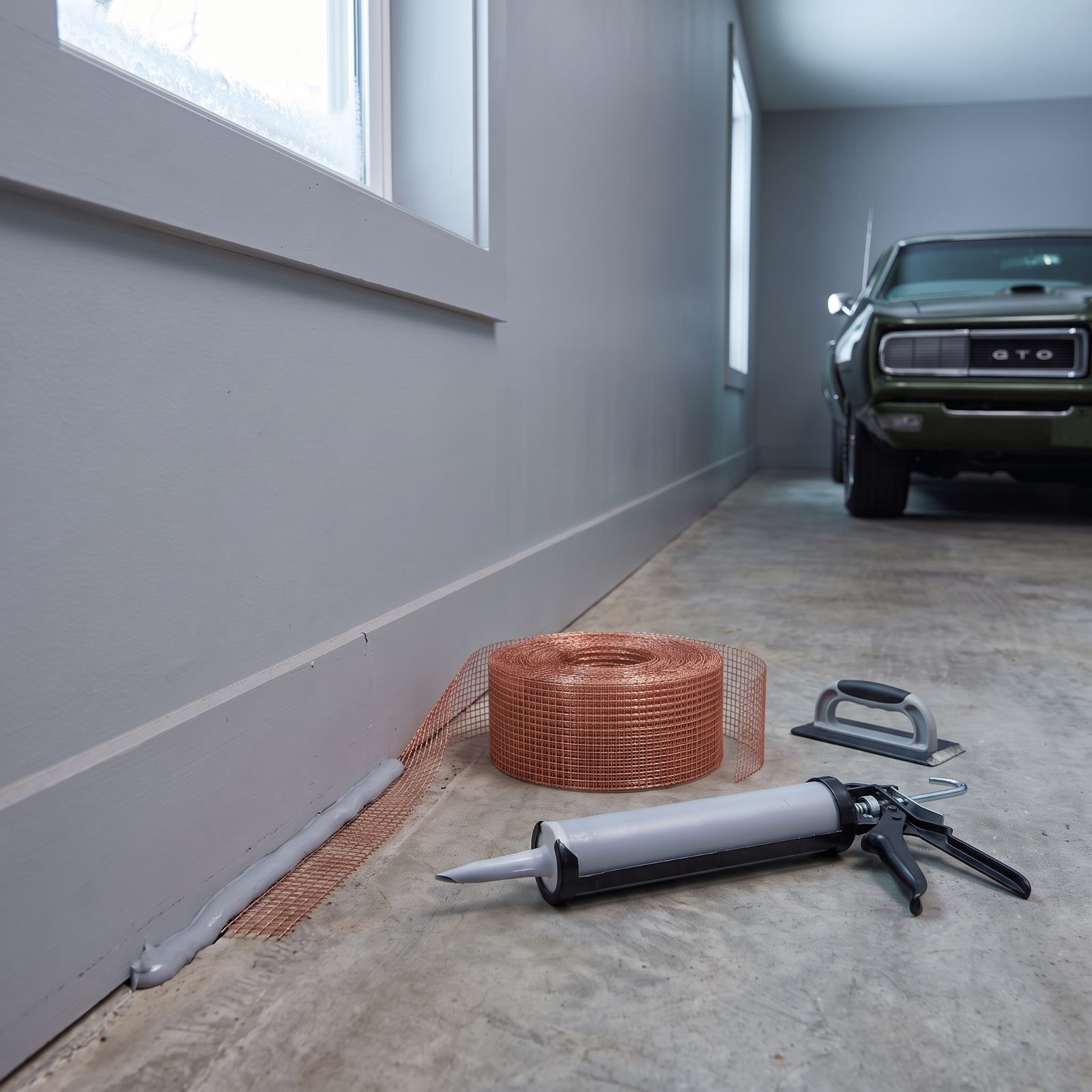 Walk the Garage and Seal Every Gap a Mouse Could Use