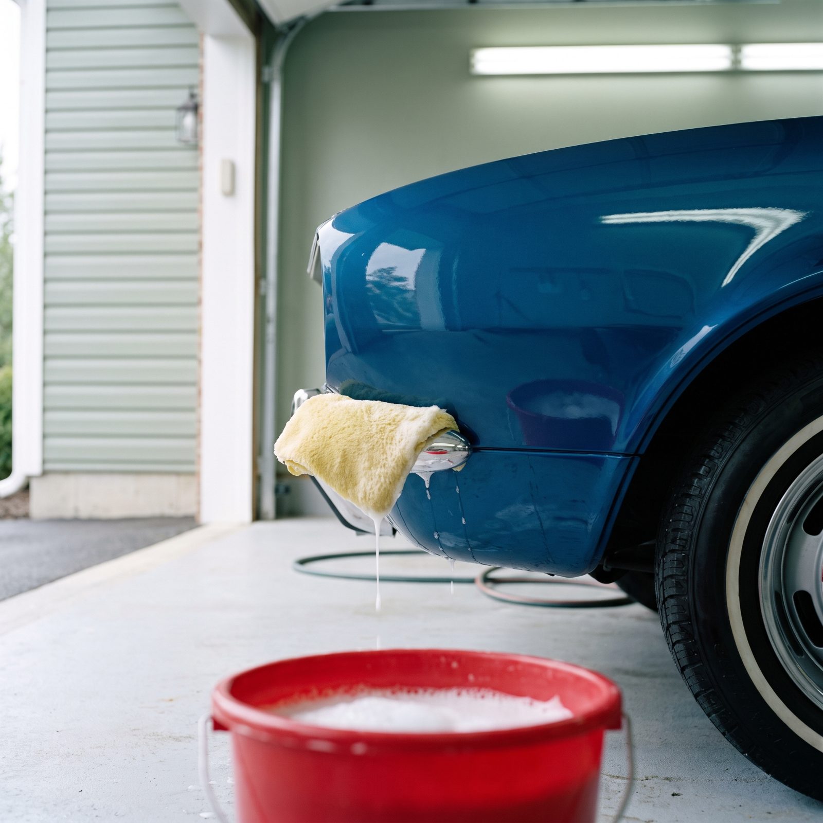 Washing a Fresh Repaint Before the Clear Has Fully Cured