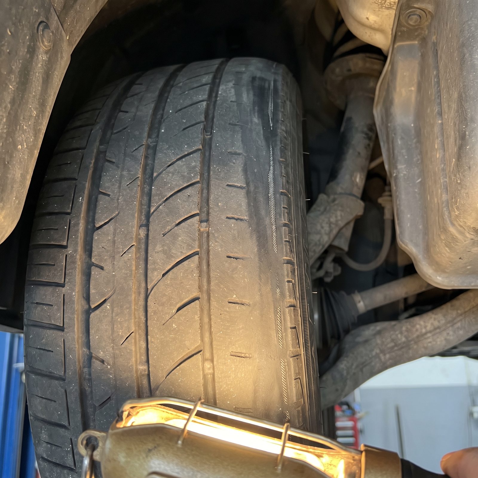 Wear Confined to an Inner Shoulder Can Hide Until the Tire Is Near Failure