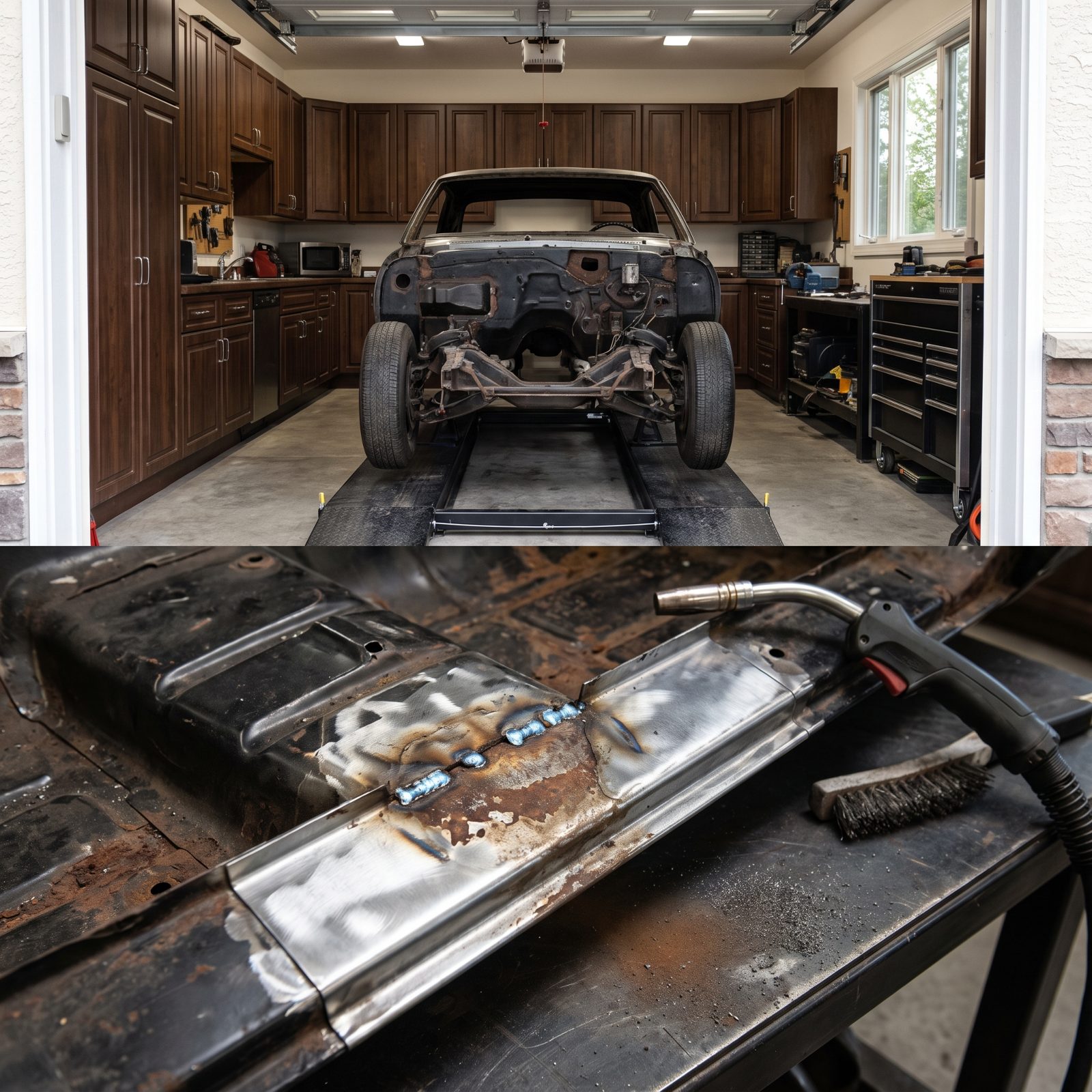 Welding New Metal Over Rusty or Contaminated Steel