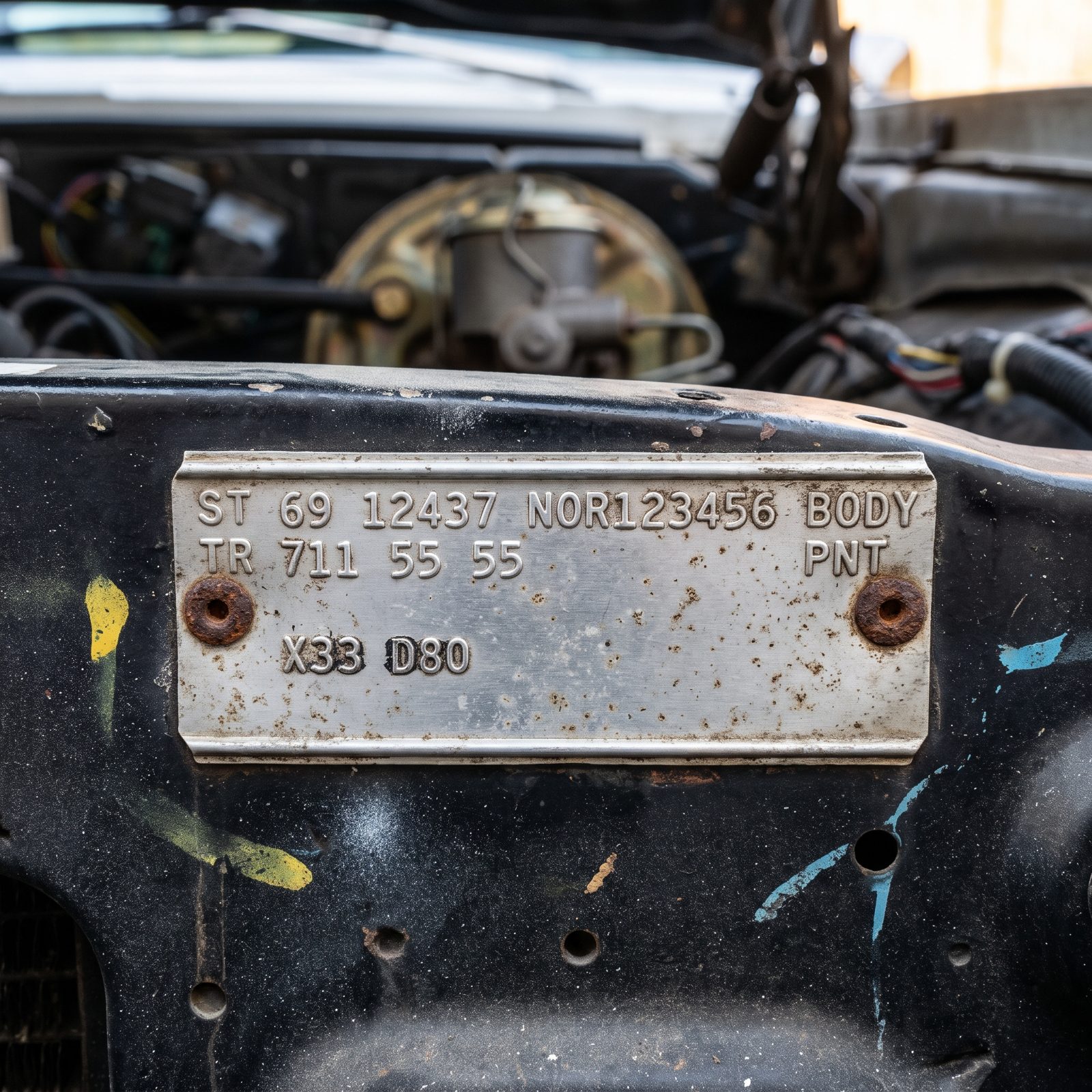What the X33 and X77 Cowl-Tag Codes Actually Prove