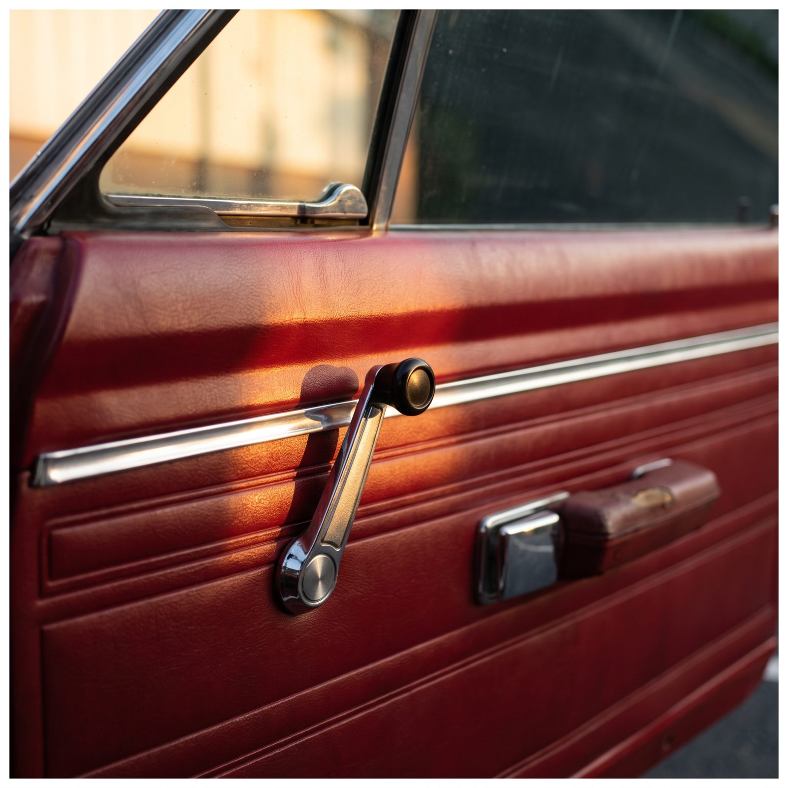The Window Crank You Spun by Hand at Every Door