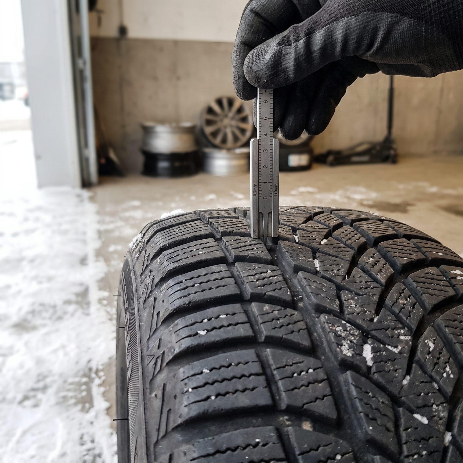 Winter Tires Lose Much of Their Snow Advantage Before They Look Worn Out