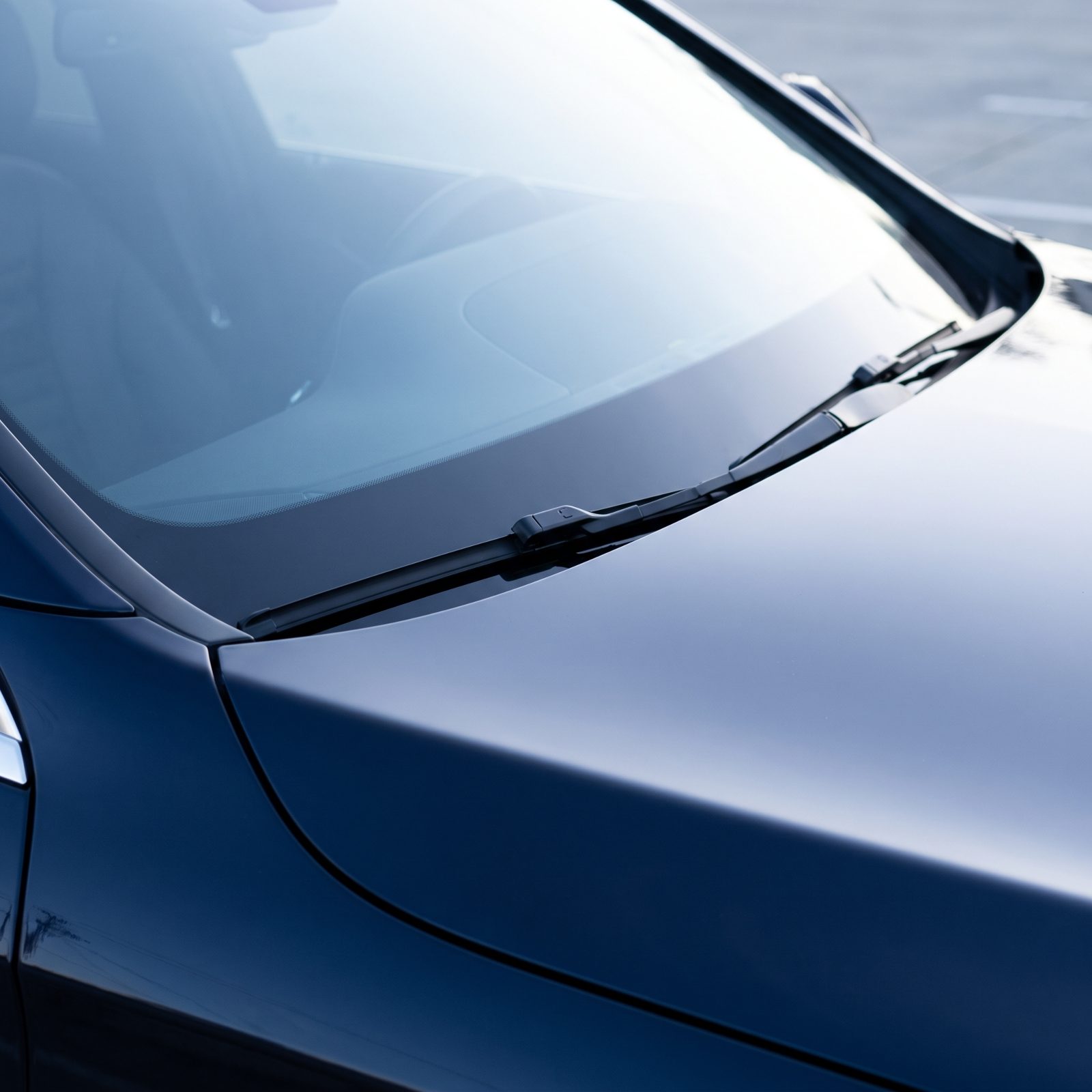 Wipers That Hide Below the Hood Line