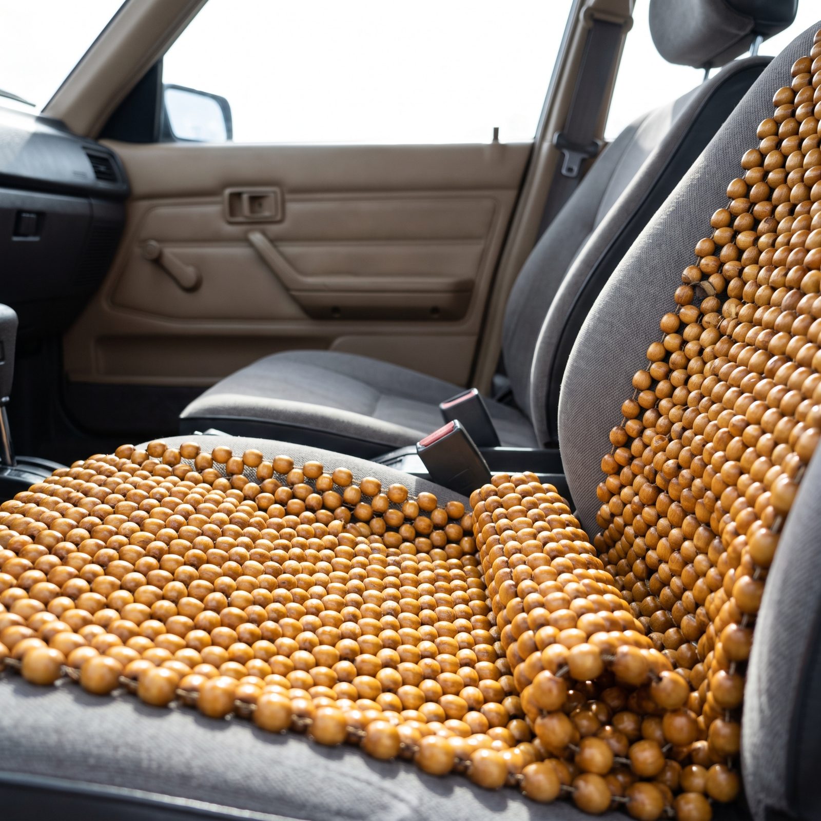 Wooden Beaded Seat Mats