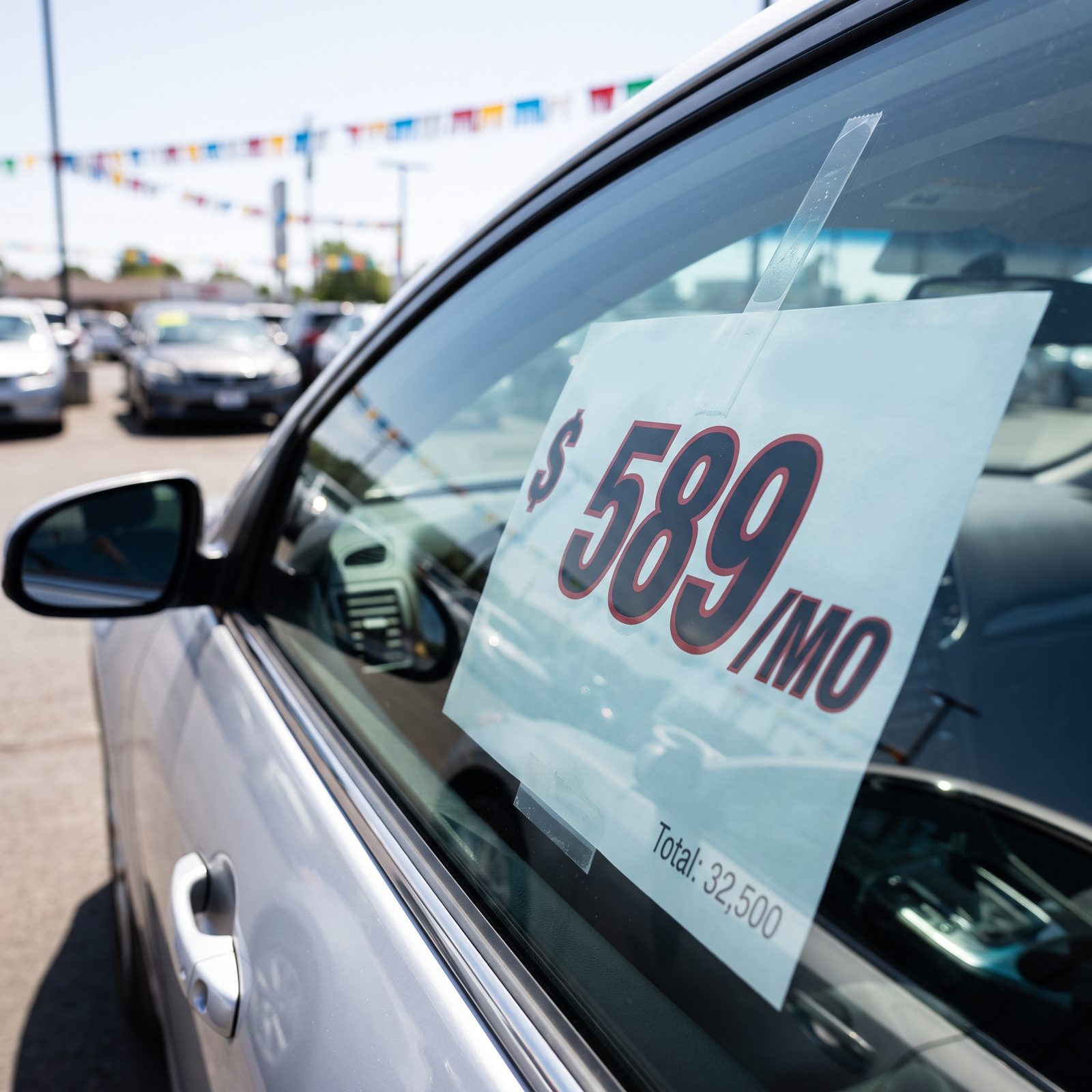 You Let the Monthly Payment Hide the Total Cost