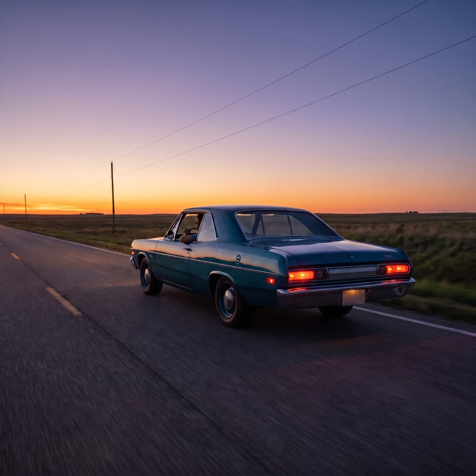 You Turn the First Solo Drive Into a Soundtrack Scene